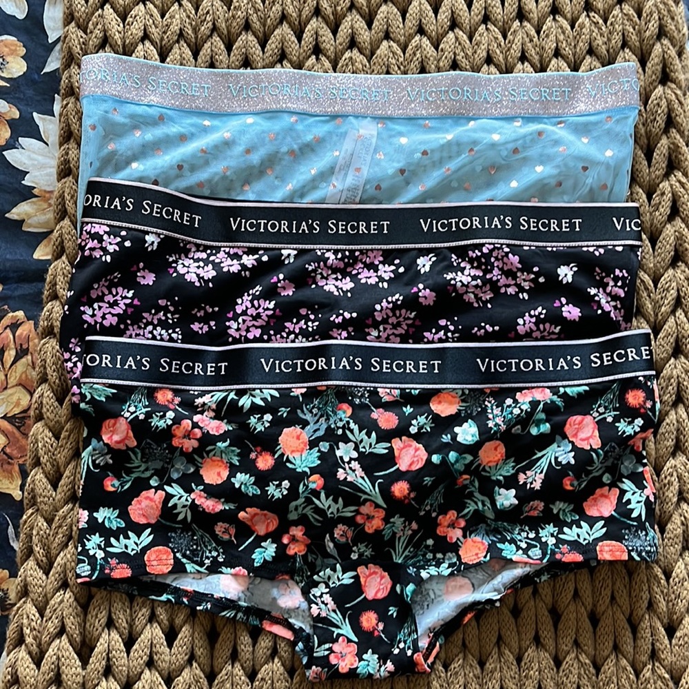 3 NWT, Victoria's Secret Women's Large, Shortie Panties